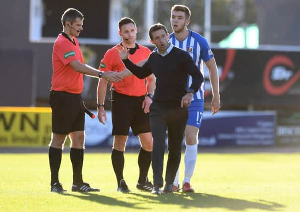 Neil McCann's last game in charge at Dundee was a 2-1 defeat to Kilmarnock. Picture: SNS/Craig Williamson