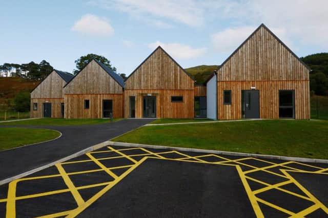 New Strontian School on the Ardnamurchan Peninsula, Highland built by the community. Picture: TSPL