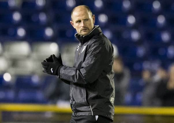 Dunfermline manager Allan Johnston. Picture: Bruce White/SNS