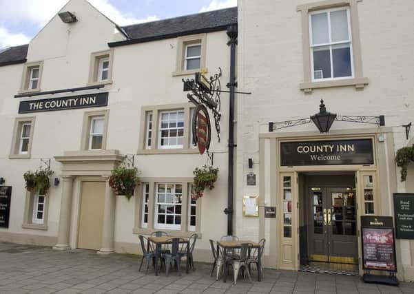 The County Inn in Peebles.