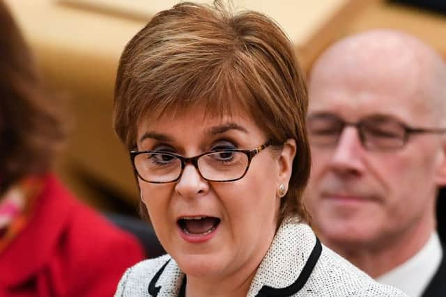 Nicola Sturgeon. Picture: Getty Images