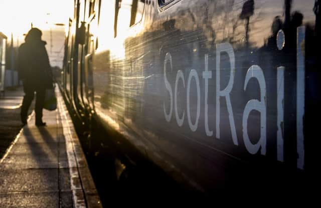 A faulty train is disrupting ScotRail services. Picture: Ian Georgeson