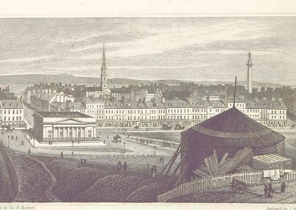 The New Town, Edinburgh, in the mid 19th Century, around the time that Malvina Wells arrived in the capital from Granada. PIC: Creative Commons.