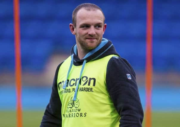 Glasgow Warriors' Nick Grigg. Picture: SNS