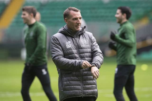 Celtic manager Brendan Rodgers. Picture: SNS