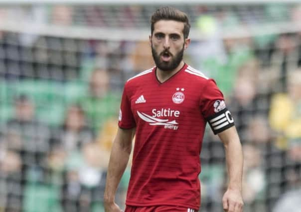 Graeme Shinnie in action for Aberdeen. Pic: SNS/Craig Williamson