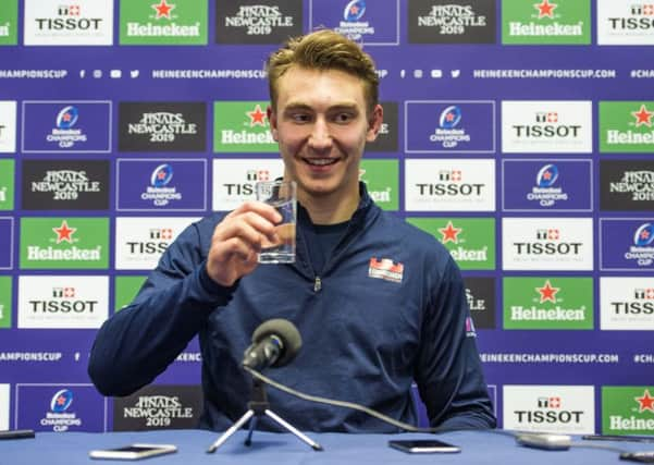 Edinburgh's Jamie Ritchie speaks to the press. Picture: Gary Hutchison/SNS/SRU