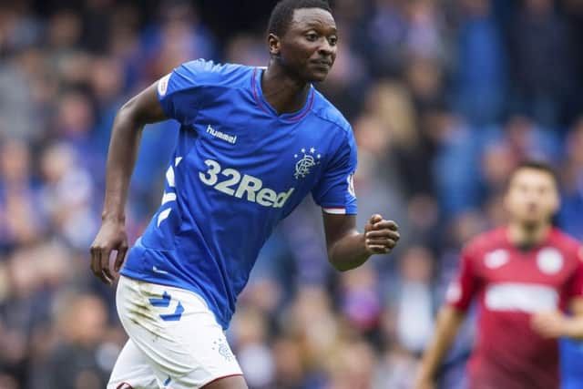 Steven Gerrard dismissed Umar Sadiq. Picture: SNS/Rob Casey