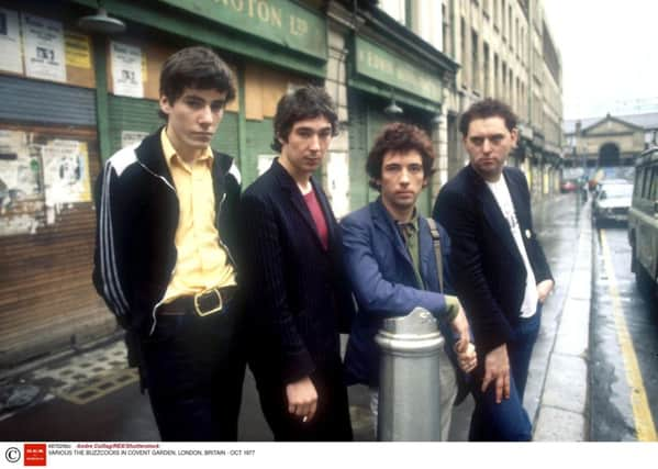 THE BUZZCOCKS IN COVENT GARDEN, LONDON, BRITAIN - OCT 1977. Photo by Andre Csillag/REX/Shutterstock