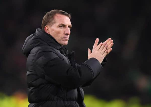 Celtic manager Brendan Rodgers. Pic: SNS/Craig Williamson