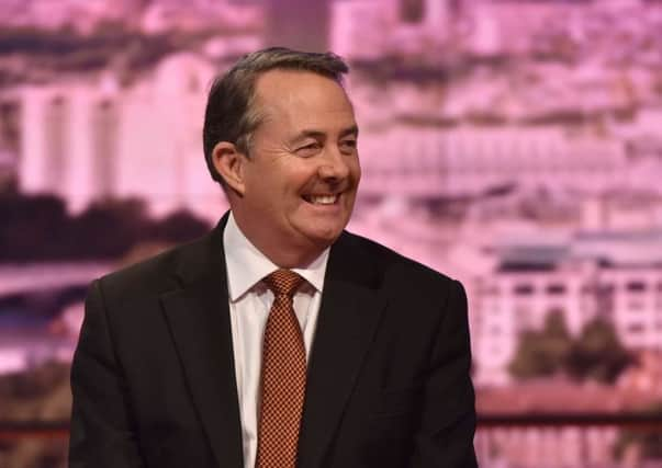 Liam Fox. Picture: BBC/PA Wire