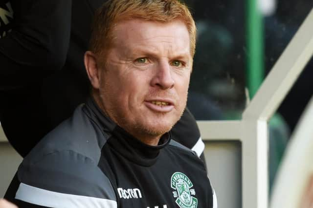 Hibernian manager Neil Lennon