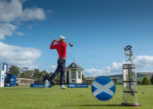 The final of the Scottish Men's Amateur Championship is being cut to 18 holes. Picture Kenny Smith