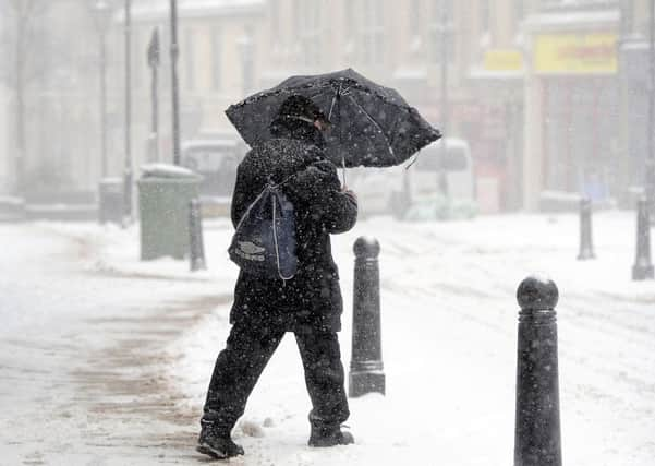 Snow is forecast in some parts of Scotland. Picture: Michael Gillen