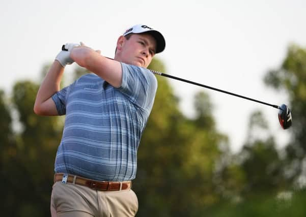 Robert MacIntyre during the Abu Dhabi HSBC Golf Championship. Picture: Ross Kinnaird/Getty