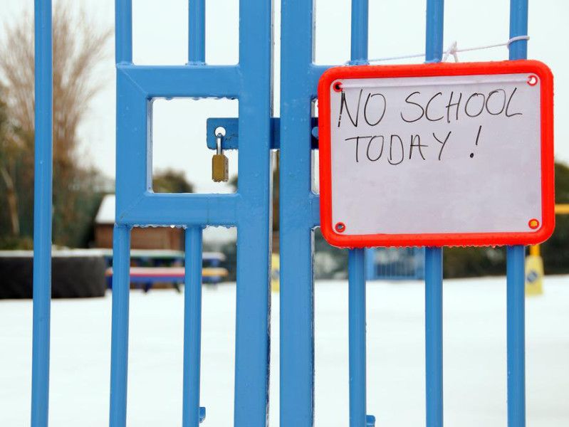 Full list of school closures in Scotland due to snow and ice