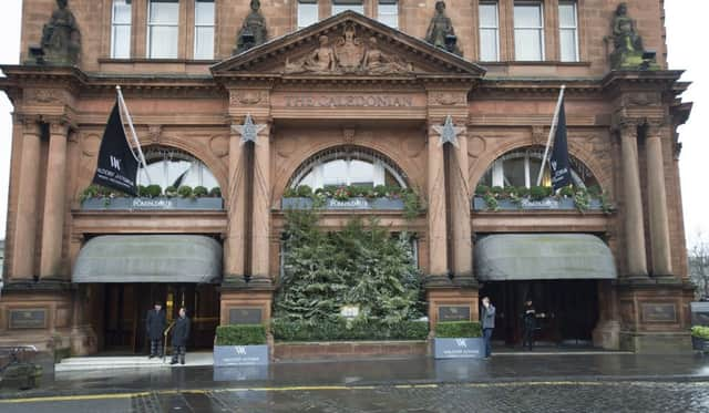 Edinburghs iconic Caledonian Waldorf Astoria, better known as The Caley Hotel, changed hands during the year. Picture: Ian Rutherford