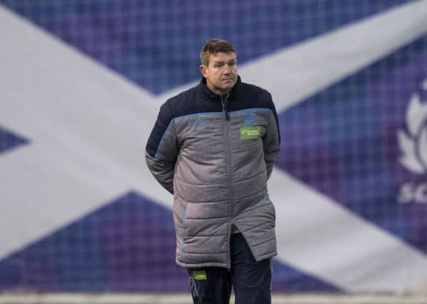 Scotland Under-20 coach Carl Hogg has selected a cosmopolitan team to face Italy. Picture: SNS/SRU.