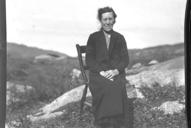 "The Matriarch Presides" by Margaret Fay Shaw was taken around 1930. PIC: National Trust for Scotland, Canna House.