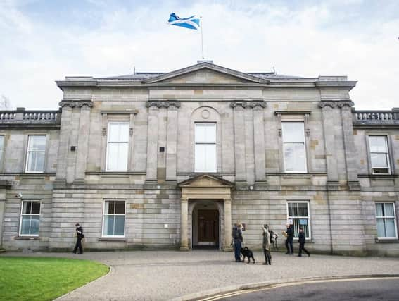 A general view of Dumbarton Sheriff Court. Picture: John Devlin