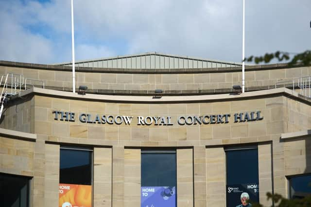 27/10/15. John Devlin. GLASGOW. GVâ¬"s of Buchanan Street. Royal Concert Hall stairs.