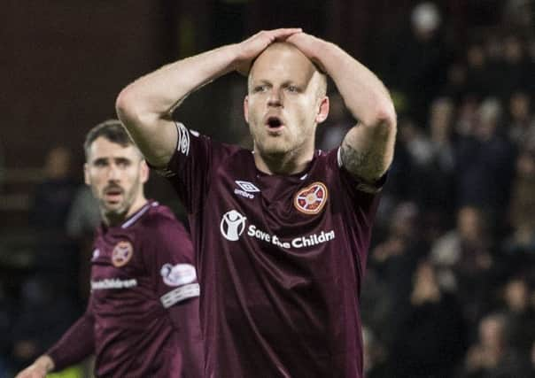 Steven Naismith is one of the two Hearts players wanted by Birmingham. Picture: SNS