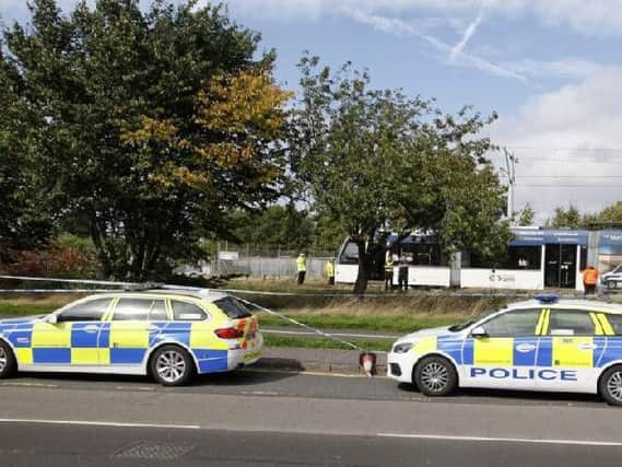 The scene of the fatal incident. Picture: Alistair Linford