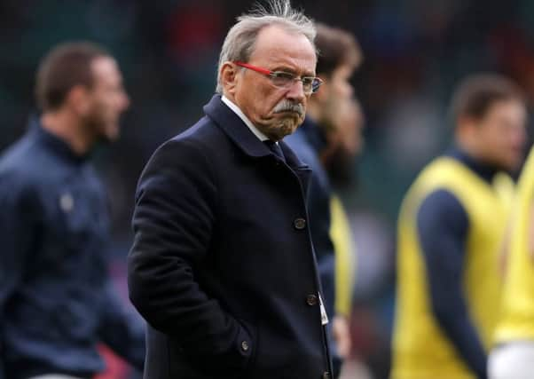 France head coach Jacques Brunel. Picture: Richard Heathcote/Getty