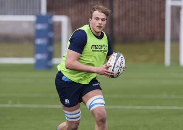 Scotland's Jonny Gray is confident ahead of this weekend's visit to Paris. Picture: SRU/SNS Group Paul Devlin