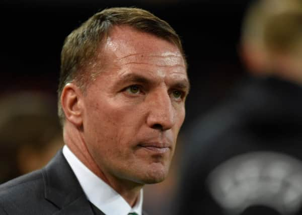 Celtic manager Brendan Rodgers. Picture: Jose Jordan/AFP/Getty Images