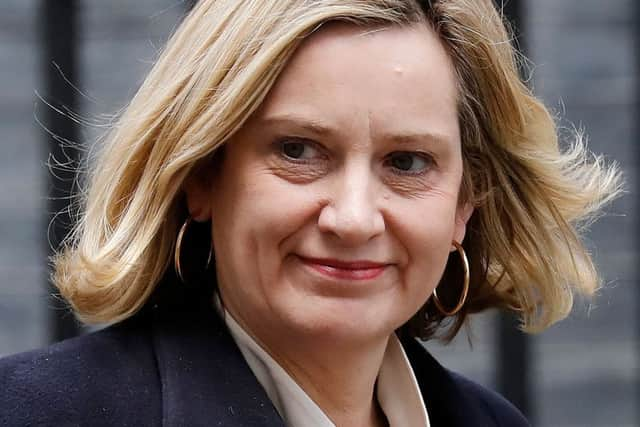 Work and pensions secretary Amber Rudd. Picture: Tolga Akmen/Getty