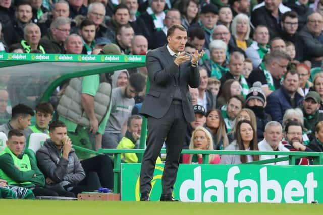 Celtic manager Brendan Rodgers. Picture: PA