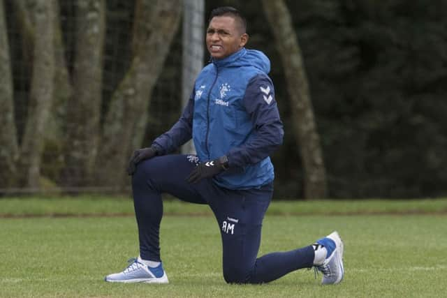 Rangers star Alfredo Morelos. Picture: SNS