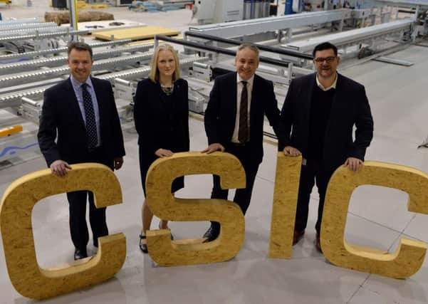 (L-R): John Forster, Karen Watt, Richard Lochhead and Stephen Good. Picture: Andy Buchanan.