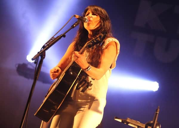 Watching KT Tunstall  is like watching a friend do karaoke, Picture:  Andrew MacColl/REX/Shutterstock