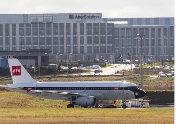 The Airbus A319 will remain in the BEA livery until it is retired next year. Picture: BA/Newsline