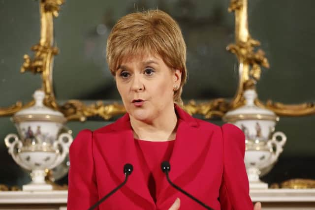 First Minister of Scotland Nicola Sturgeon