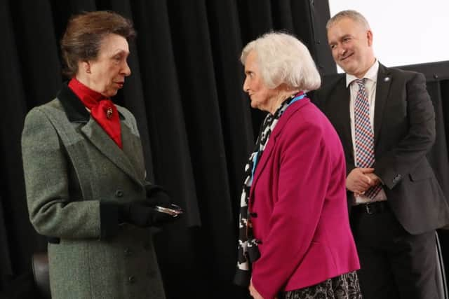 Catherine Murphy won the Volunteer of the Year award at the Citizens Advice Scotland conference. She was presented with a silver quaich by HRH Princess Anne. Picture - Stewart Attwood



All images © Stewart Attwood Photography 2019.  All other rights are reserved. Use in any other context is expressly prohibited without prior permission. No Syndication Permitted.