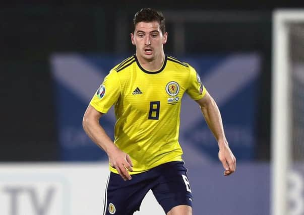 Scotland's Kenny McLean. Pic: Simon Cooper/PA