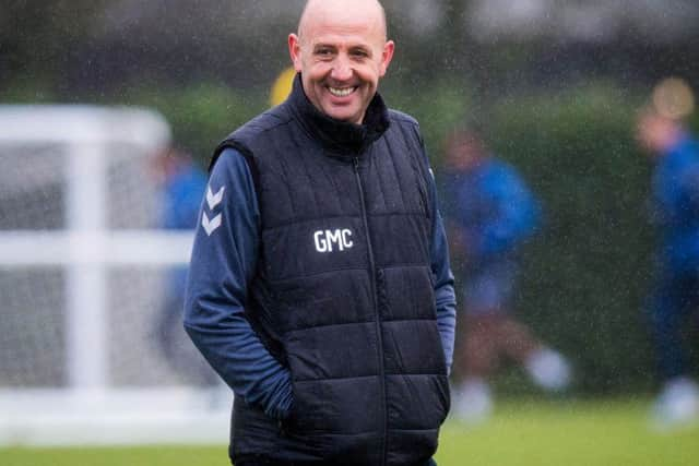 Rangers Assistant Gary McAllister. Pic: SNS/Ross Parker