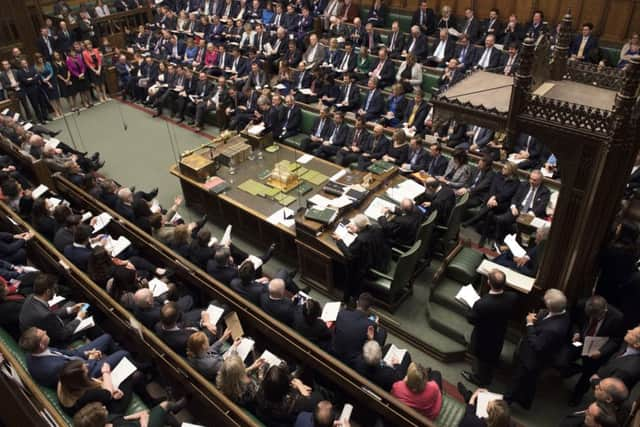 A general view of the House of Commons. Picture: Mark Duffy/House of Commons via AP