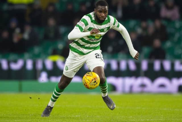 Celtic striker Odsonne Edouard. Picture: SNS