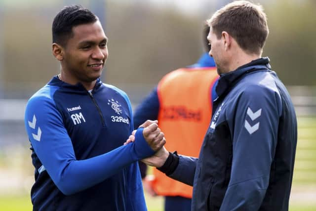 Rangers manager Steven Gerrard has vowed to back Alfredo Morelos. Picture: SNS/Alan Harvey