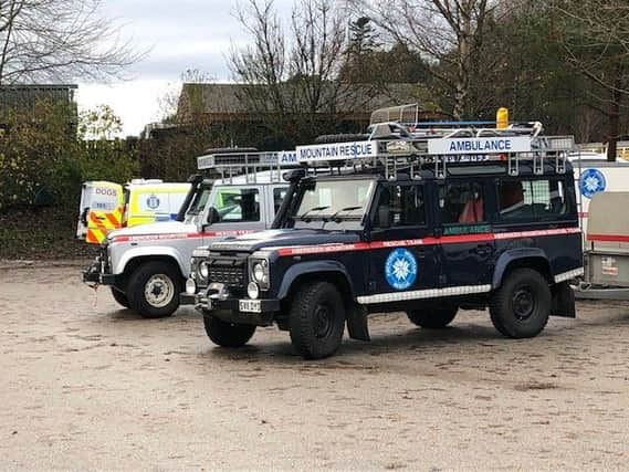 Volunteers from Braemar Mountain Rescue found the exhausted man, believed to be from Aberdeen and in his mid-30s. Picture: contributed