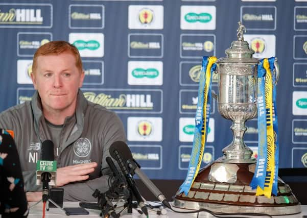 Celtic manager Neil Lennon. Picture: Steve Welsh