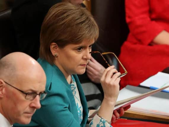 Nicola Sturgeon will address MSPs at Holyrood