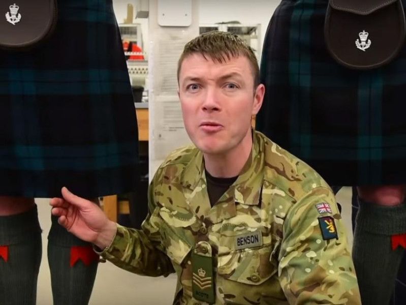 Army kilts sales