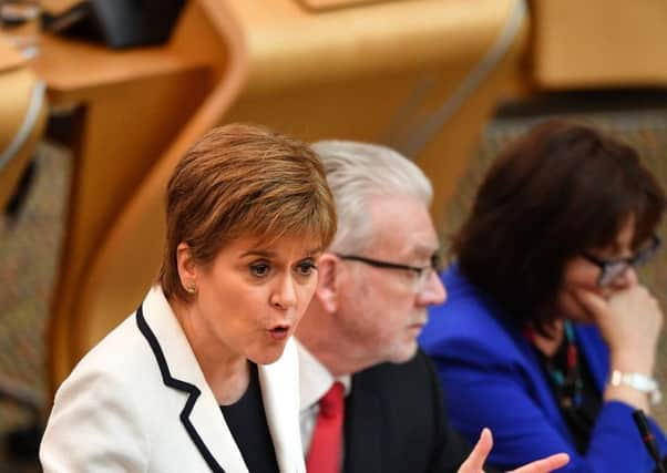 Nicola Sturgeon. (Photo by Jeff J Mitchell/Getty Images)