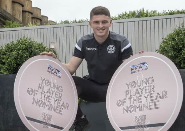 Motherwell's Jake Hastie was training while his pals were on holiday. Picture: Jeff Holmes