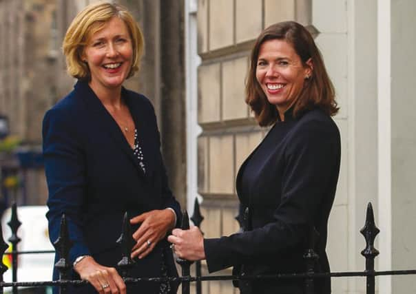 Carol-Ann Searles (Left) and Fiona James-Martin. Picture: TSPL